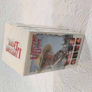 Lonesome Dove Western Drama & Romance 4 Set VHS Movie Tapes 1991